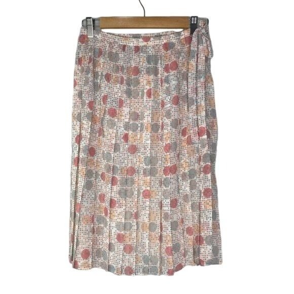 Laura Leigh Ltd vintage 80’s 90’s retro polka dot skirt lined size small S - Picture 1 of 11